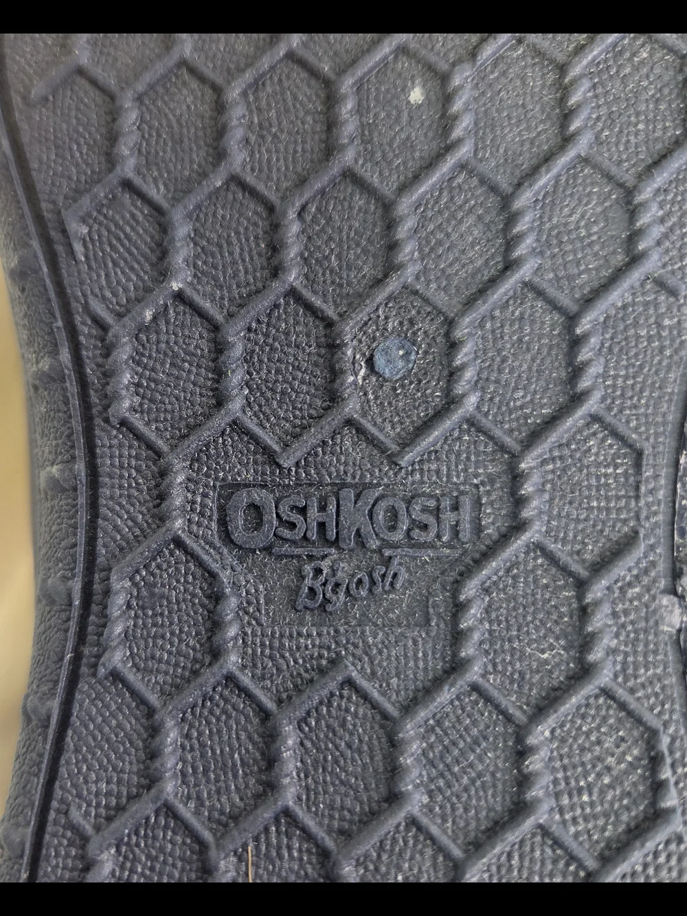 OshKosh B'gosh Kids Navy and Neon Green Active Sandals